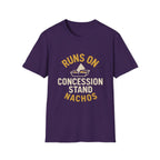 Runs On Concession Stand Nachos T-Shirt