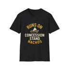 Runs On Concession Stand Nachos T-Shirt