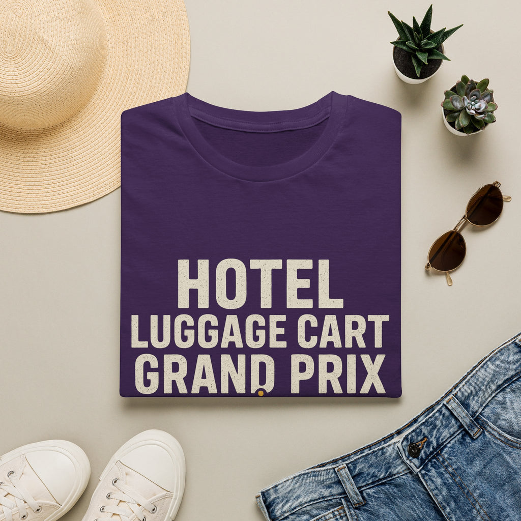 Hotel Luggage Cart Grand Prix: Pit Crew T-Shirt