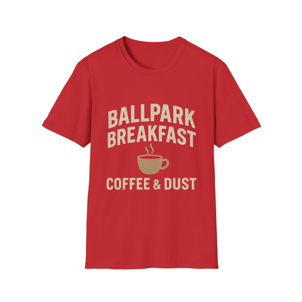 Ballpark Breakfast: Coffee & Dust T-Shirt