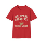 Ballpark Breakfast: Coffee & Dust T-Shirt