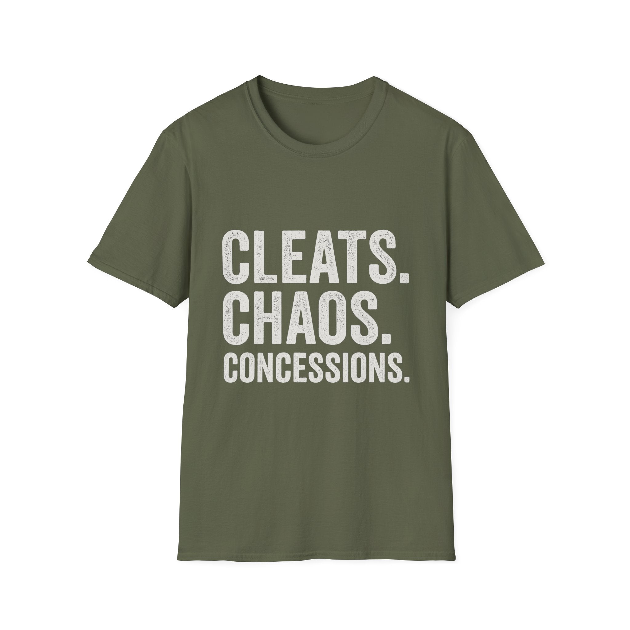 Cleats. Chaos. Concessions T-Shirt