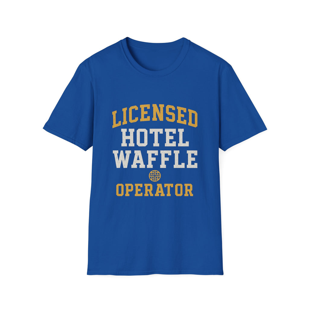 Licensed Hotel Waffle Operator T-Shirt