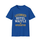 Licensed Hotel Waffle Operator T-Shirt