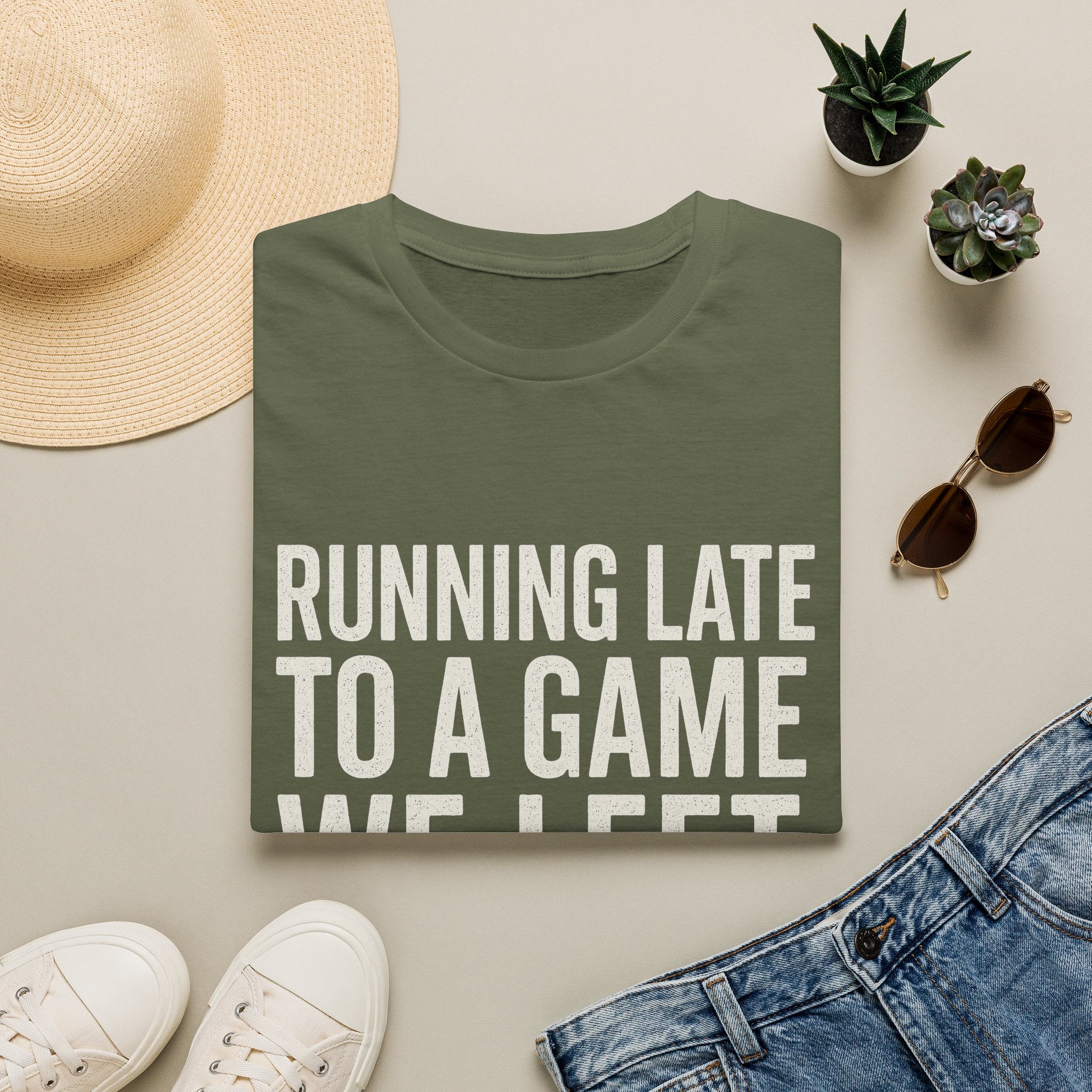 Running Late Left Early T-Shirt