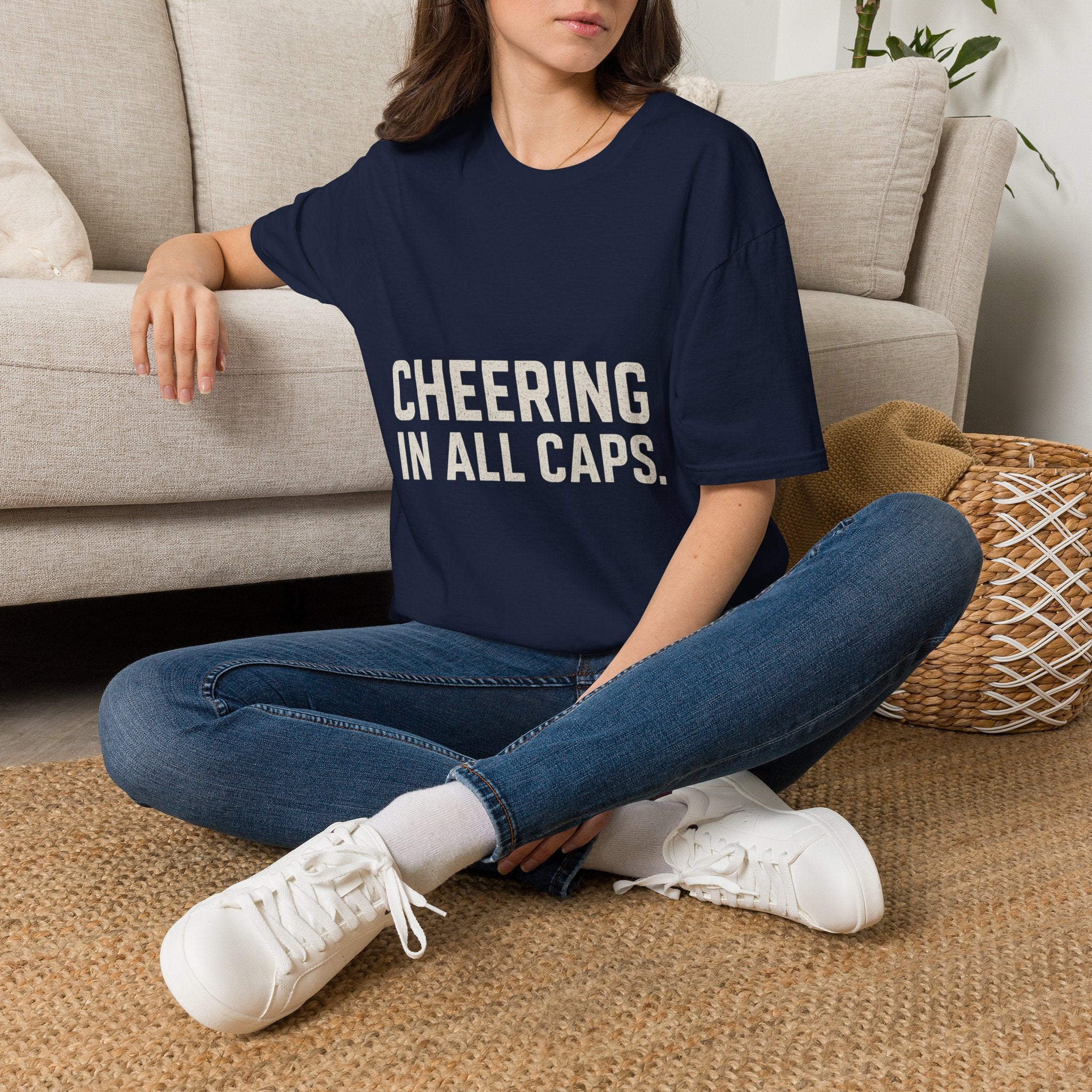 Cheering In All Caps T-Shirt