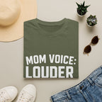 Mom Voice: Louder Than The Announcer T-Shirt