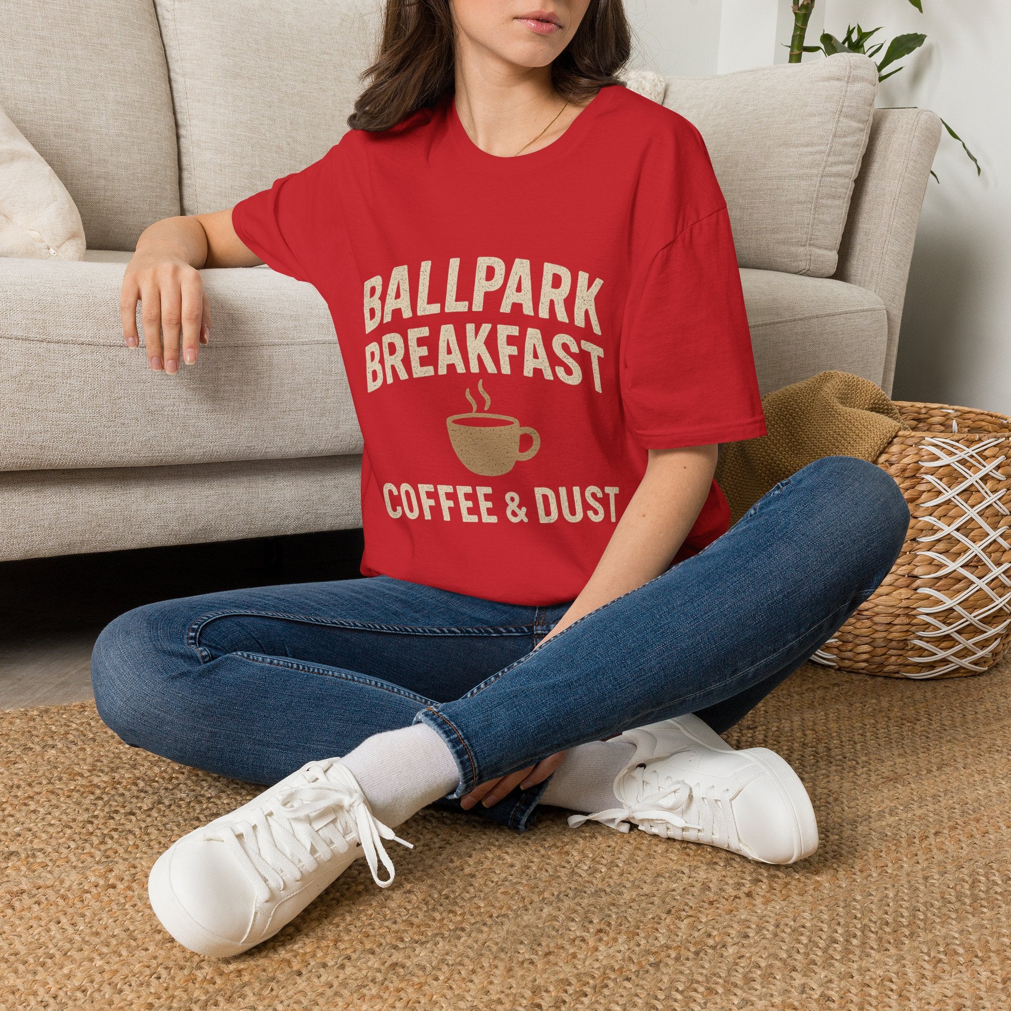 Ballpark Breakfast: Coffee & Dust T-Shirt