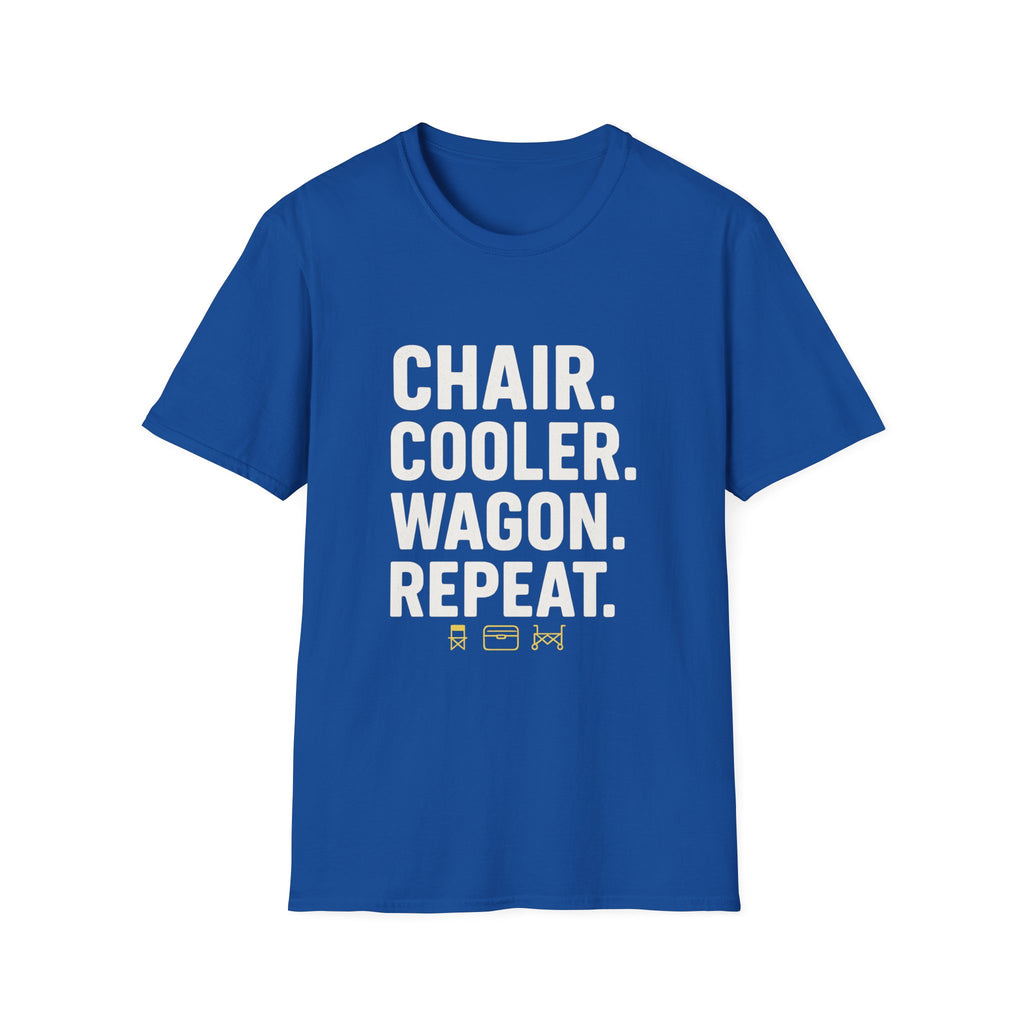 Chair. Cooler. Wagon. Repeat T-Shirt