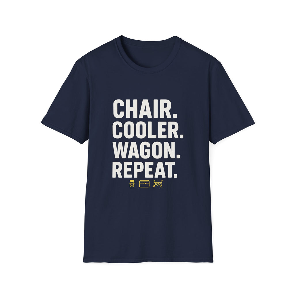 Chair. Cooler. Wagon. Repeat T-Shirt