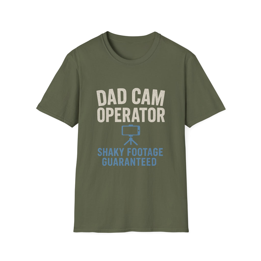 Dad Cam Operator T-Shirt