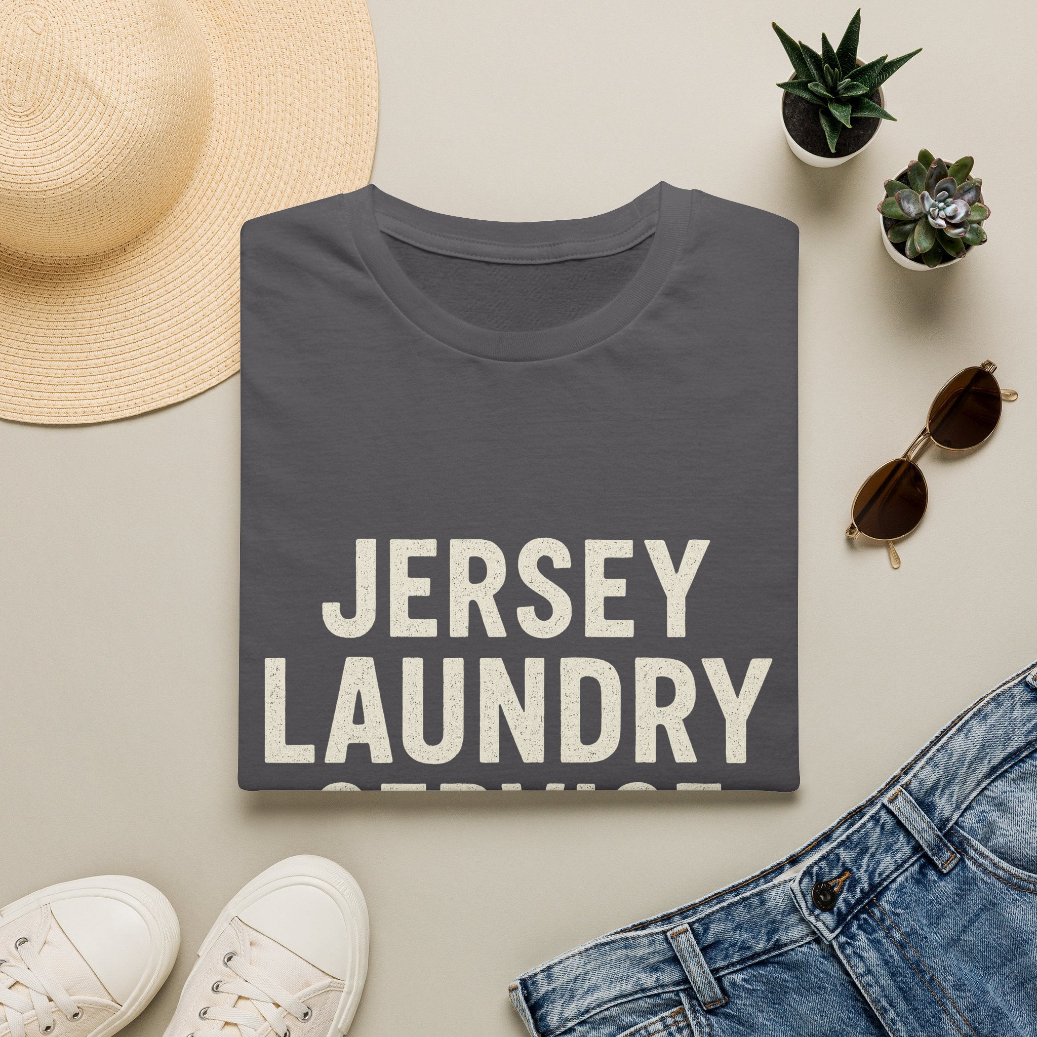 Jersey Laundry Service: 24hr Turnaround T-Shirt