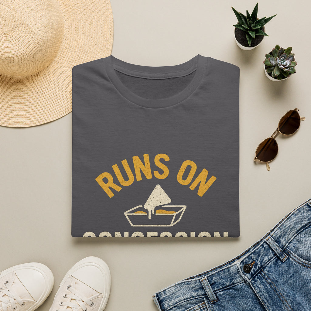Runs On Concession Stand Nachos T-Shirt