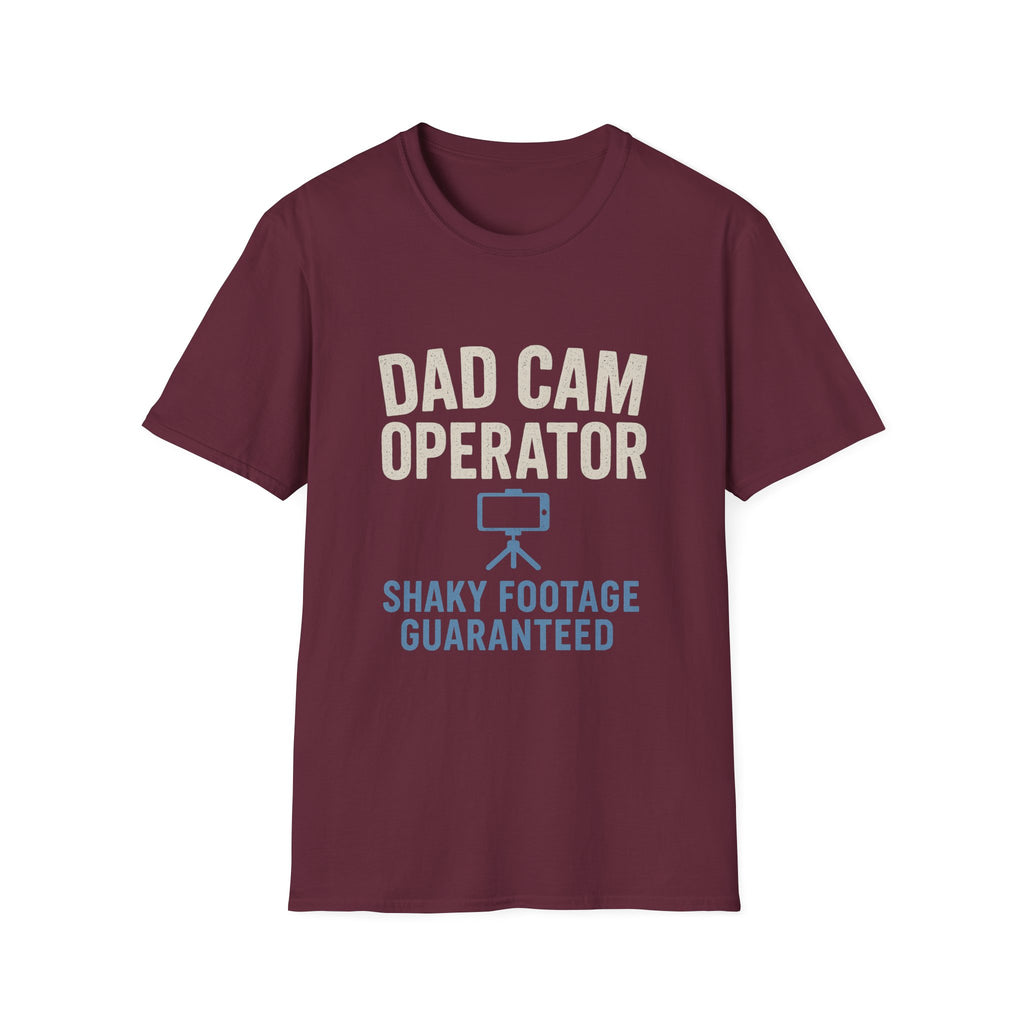 Dad Cam Operator T-Shirt