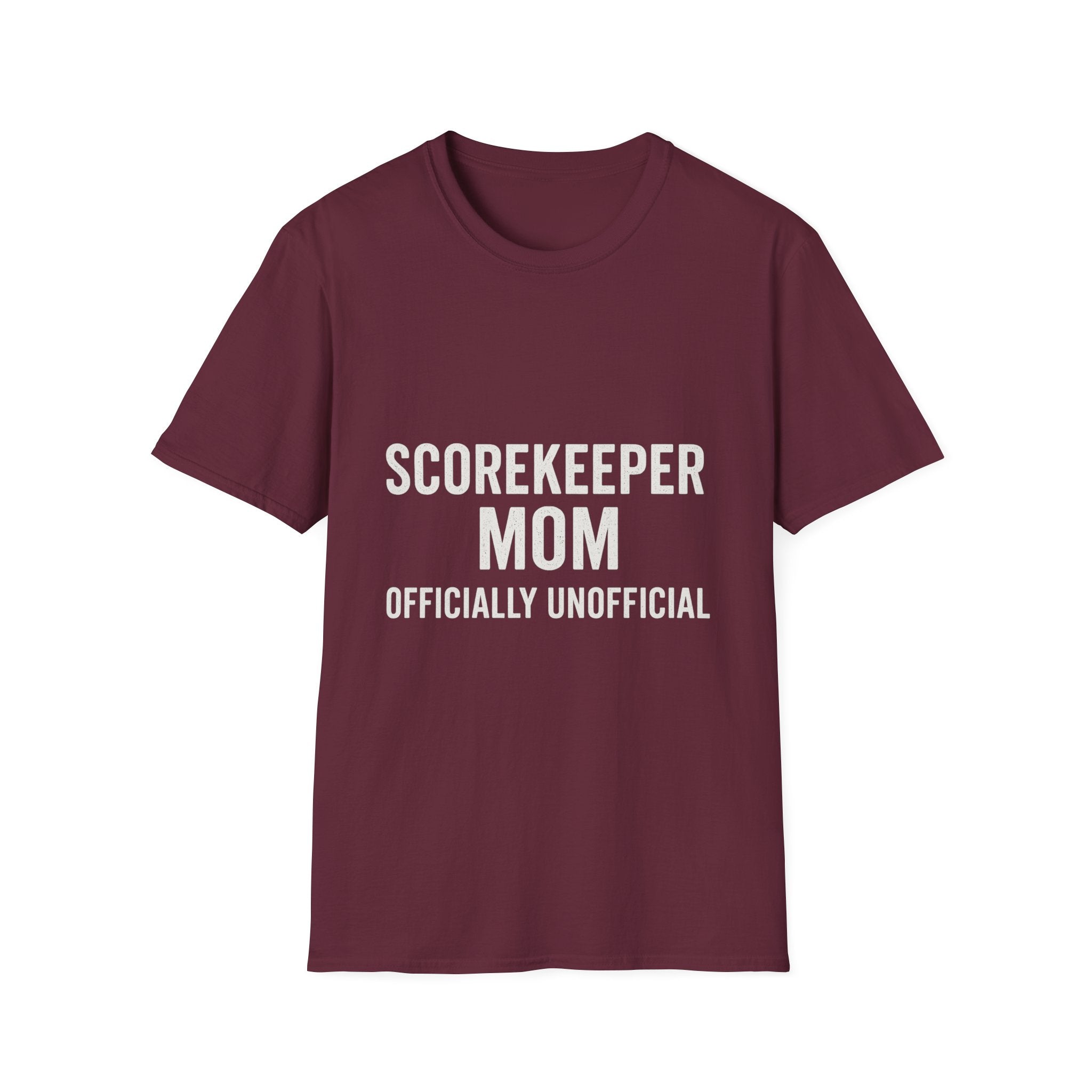 Scorekeeper Mom: Officially Unofficial T-Shirt
