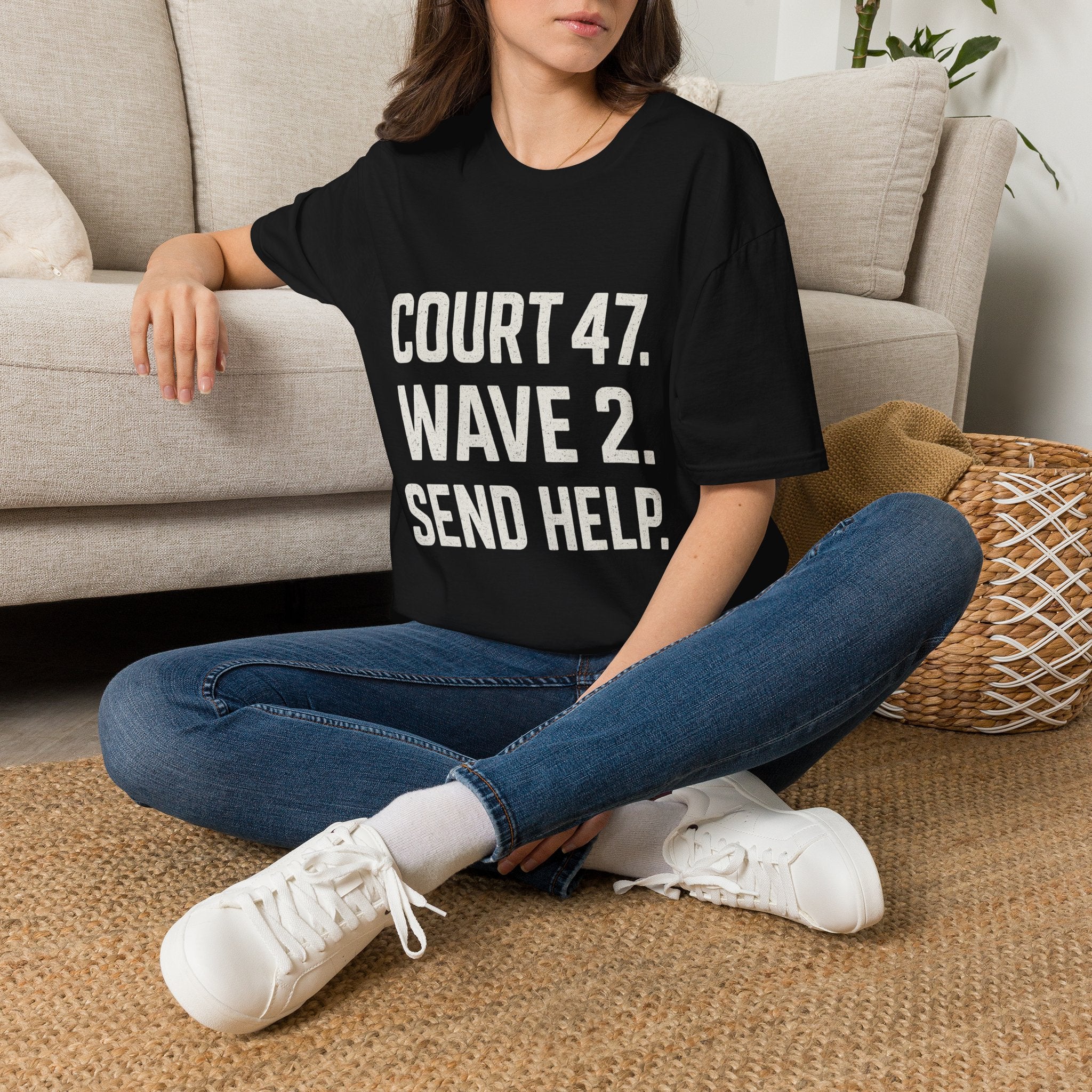 Court 47. Wave 2. Send Help T-Shirt