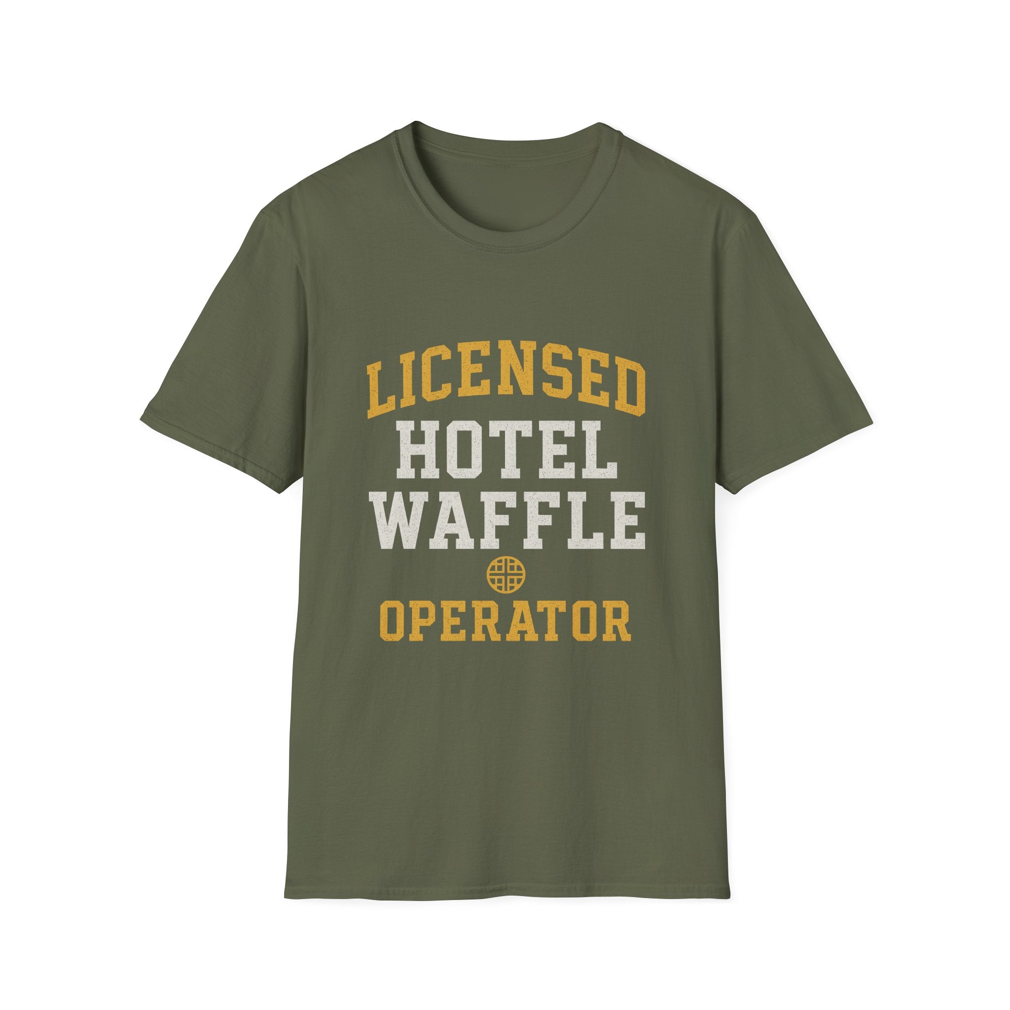 Licensed Hotel Waffle Operator T-Shirt
