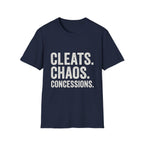 Cleats. Chaos. Concessions T-Shirt