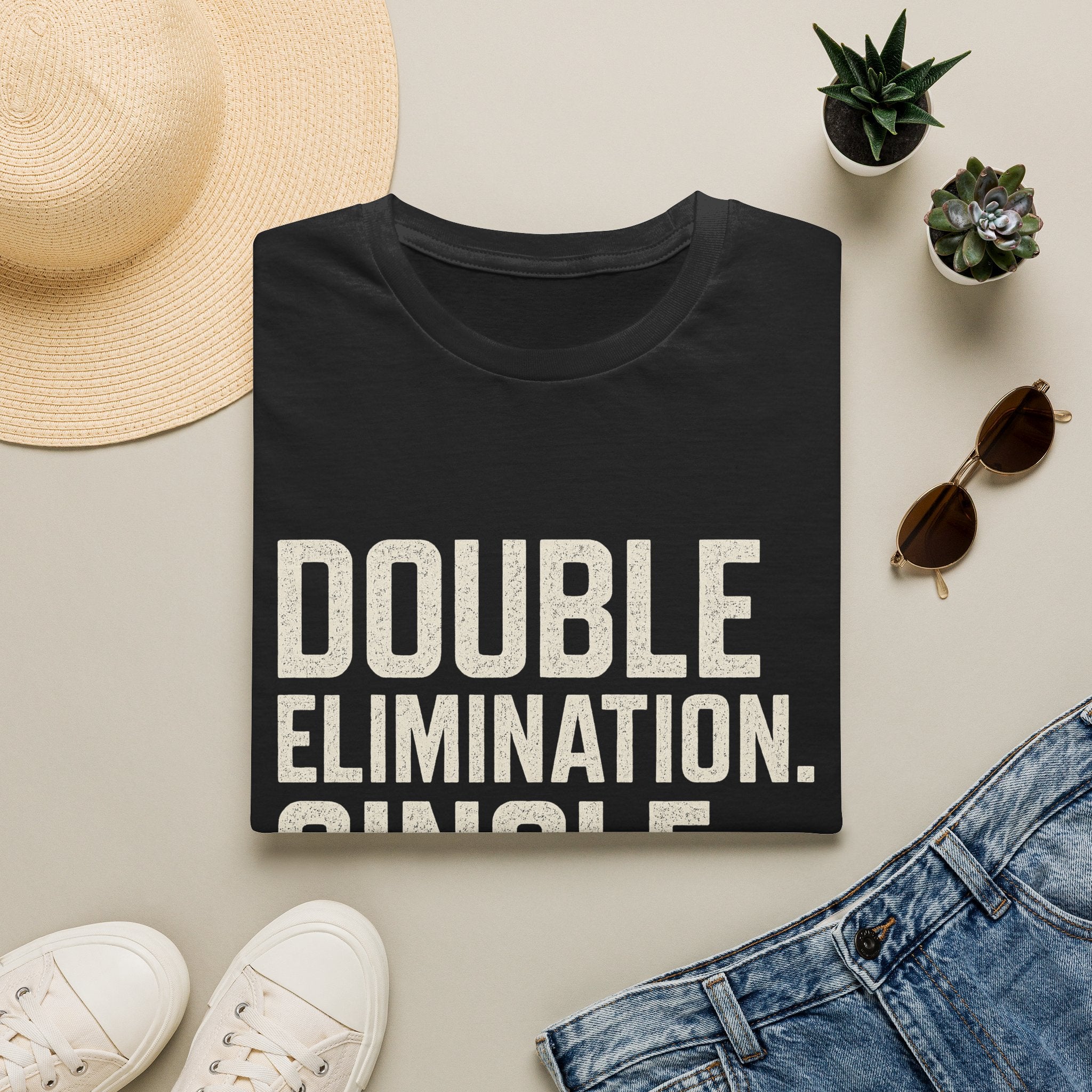 Double Elimination. Single Coffee T-Shirt