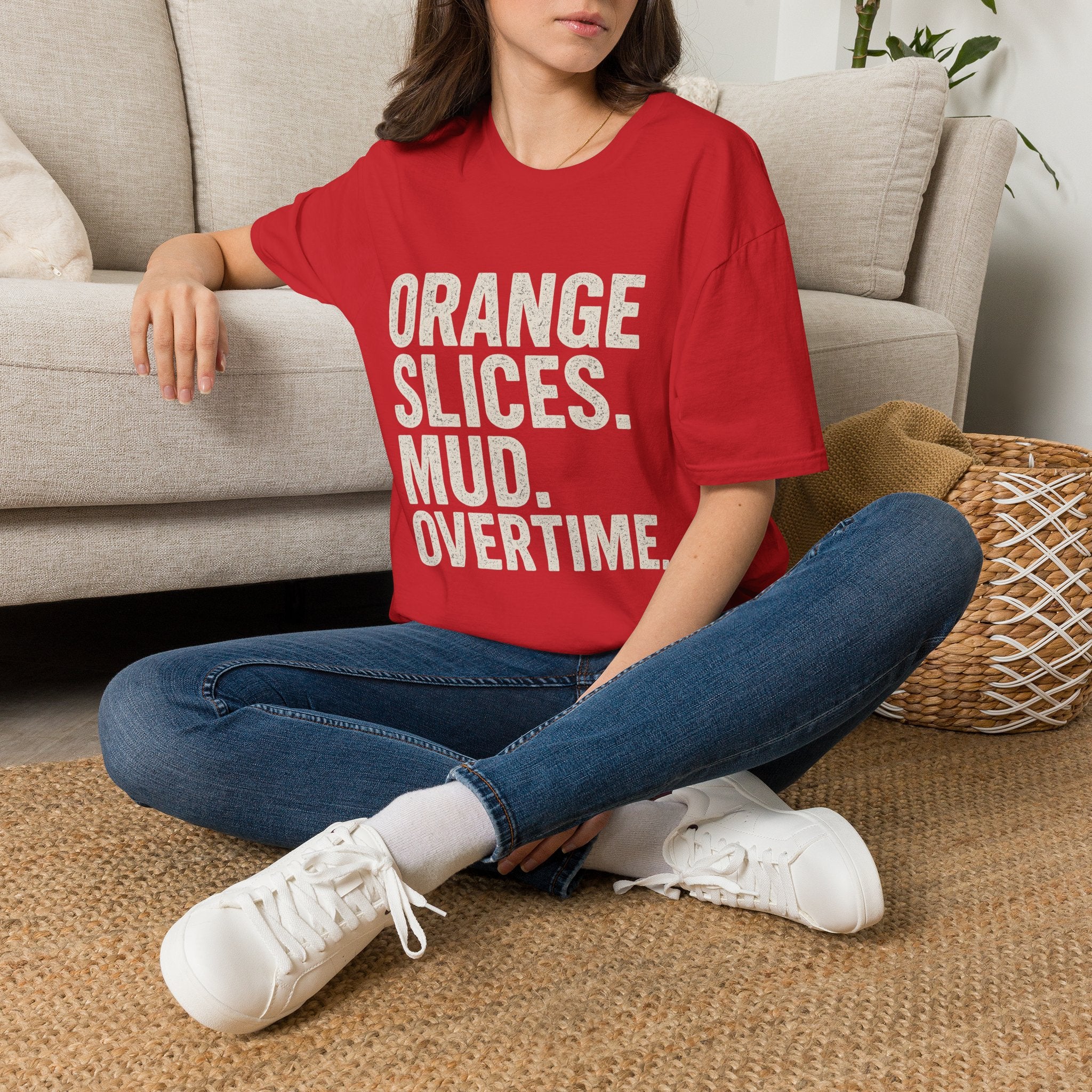 Orange Slices. Mud. Overtime T-Shirt