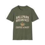 Ballpark Breakfast: Coffee & Dust T-Shirt