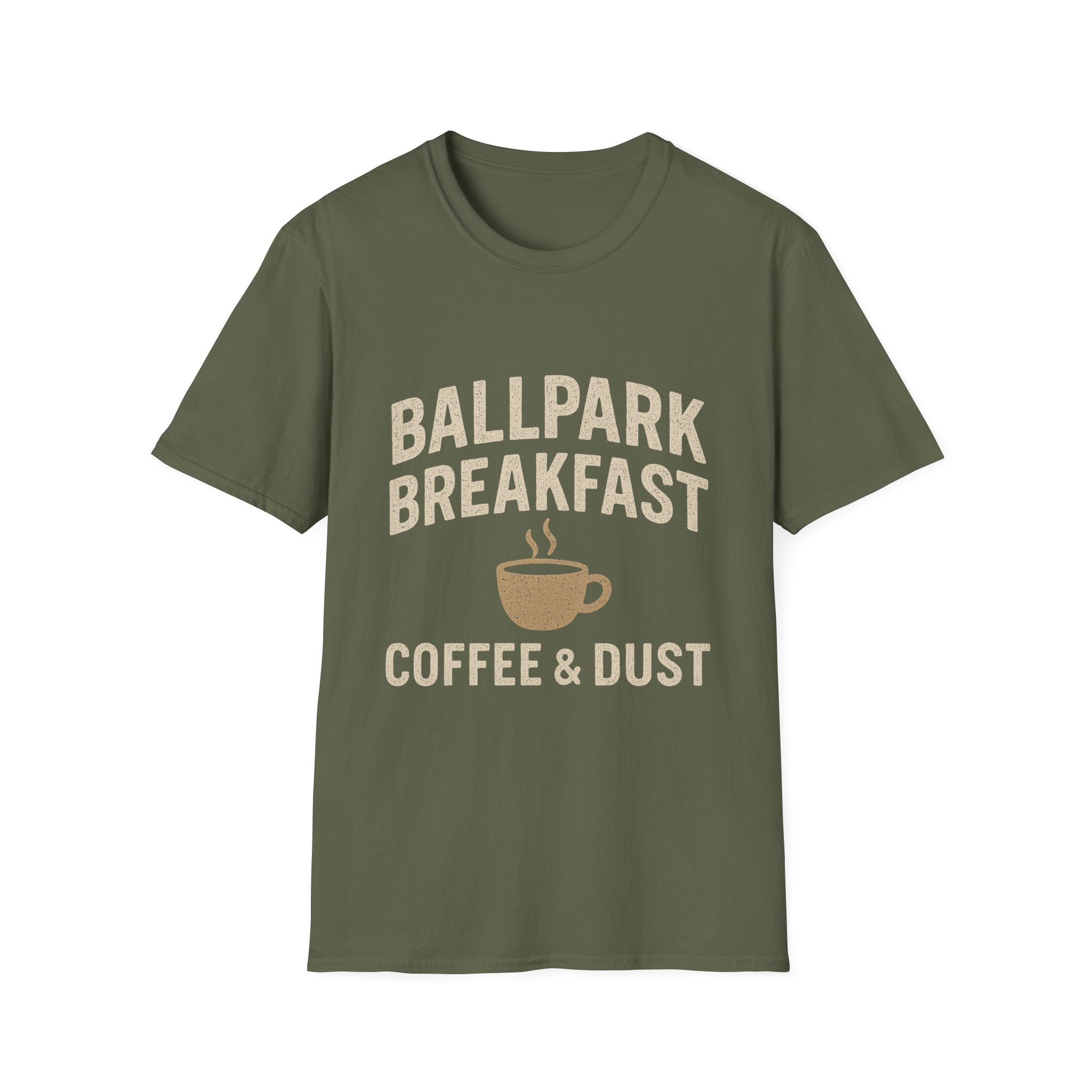 Ballpark Breakfast: Coffee & Dust T-Shirt