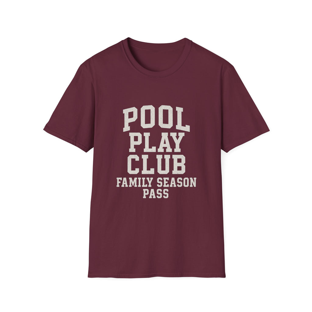 Pool Play Club: Family Season Pass T-Shirt