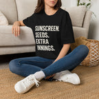 Sunscreen. Seeds. Extra Innings T-Shirt