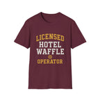 Licensed Hotel Waffle Operator T-Shirt