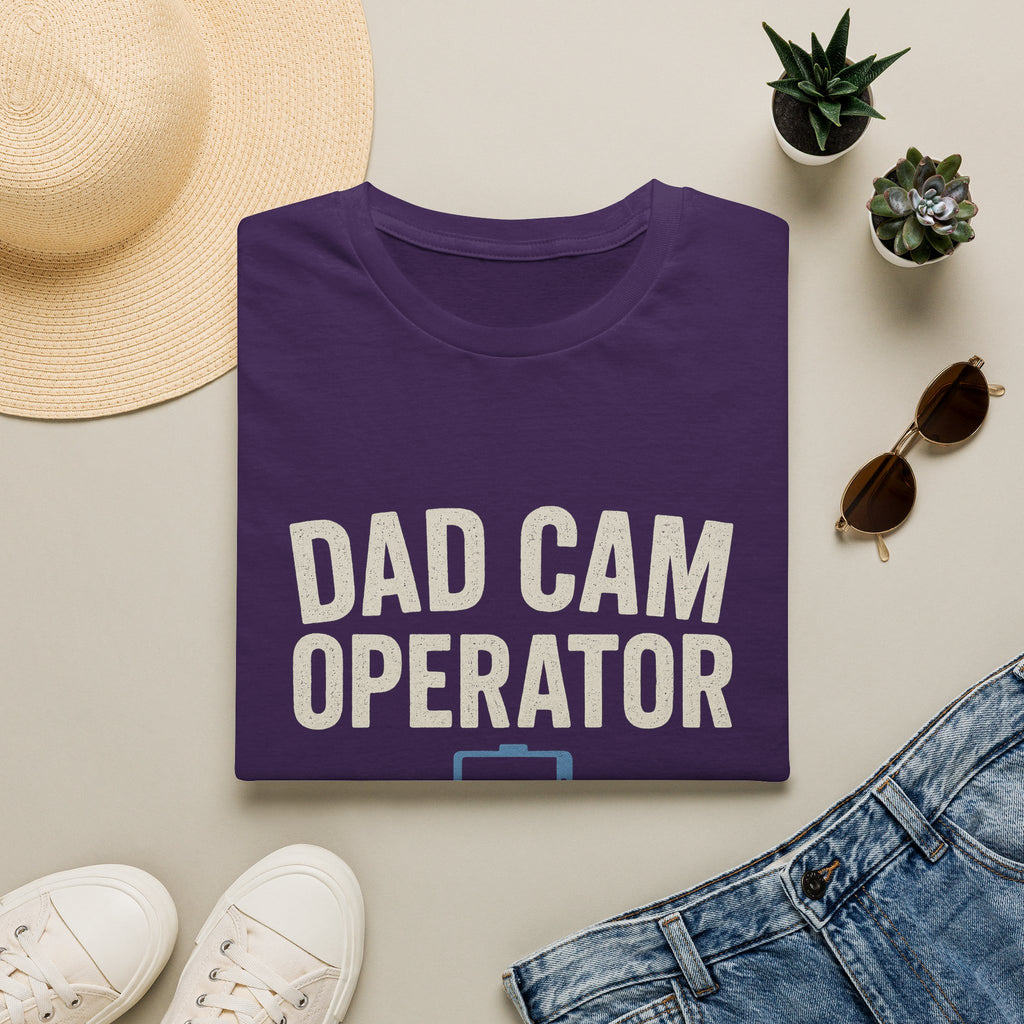 Dad Cam Operator T-Shirt