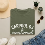 Carpool Dj & Emotional Support Human T-Shirt