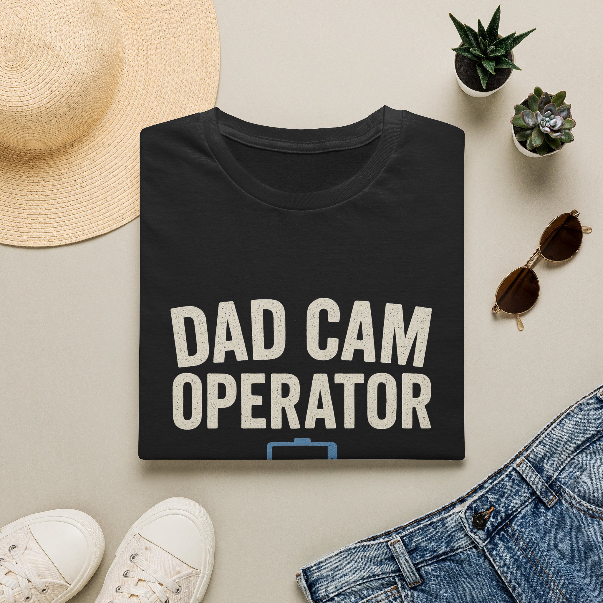 Dad Cam Operator T-Shirt