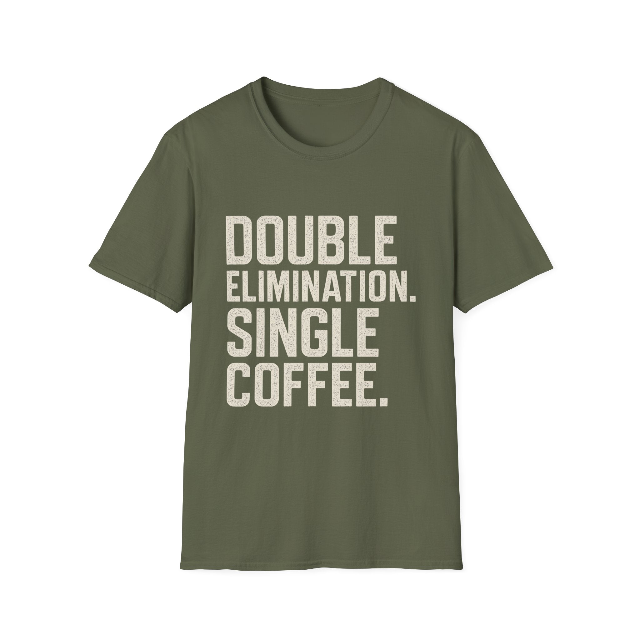 Double Elimination. Single Coffee T-Shirt