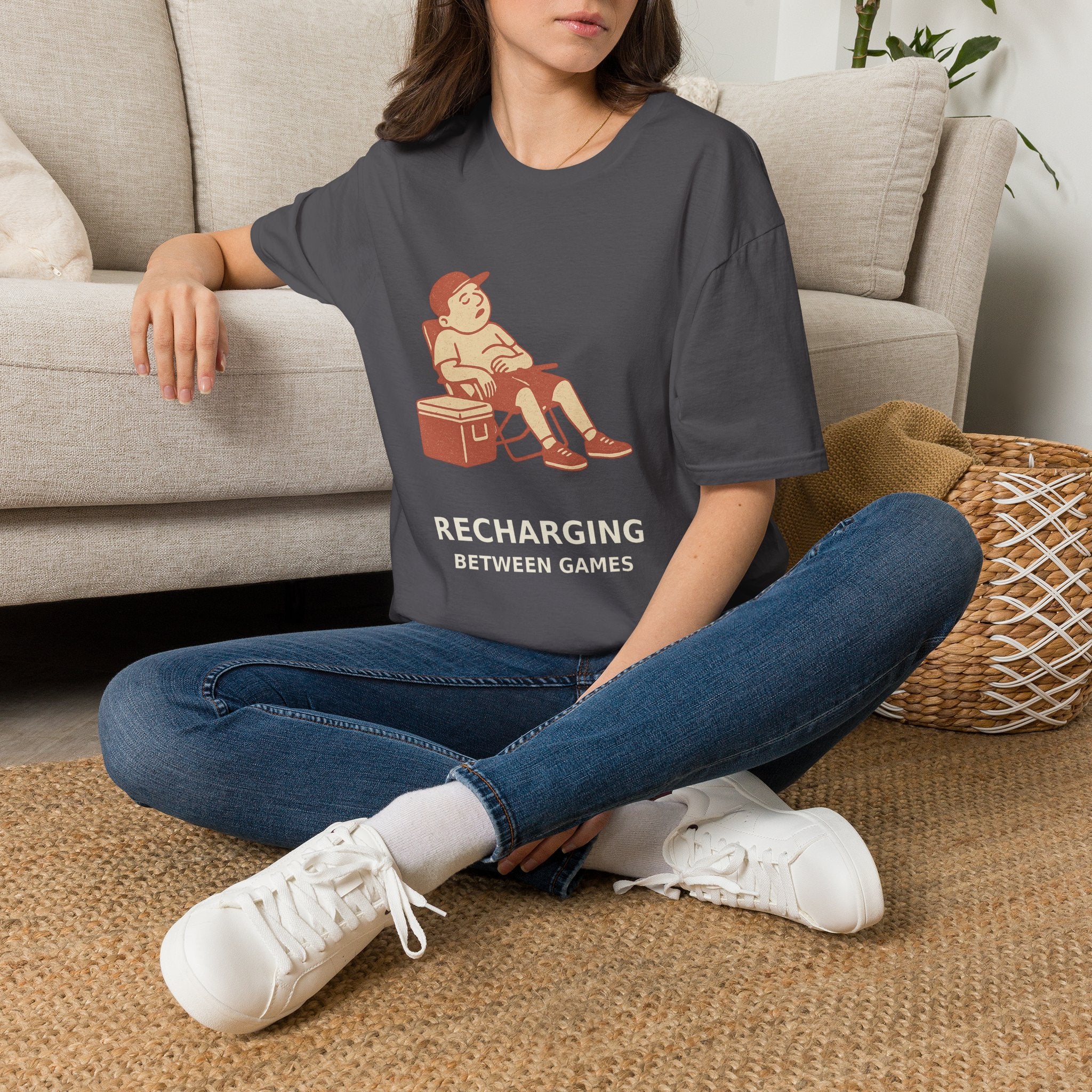 Recharging Between Games T-Shirt