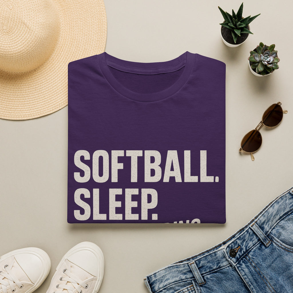 Eat Sleep Softball T-Shirt