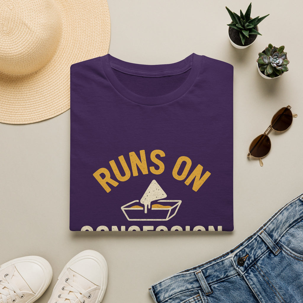 Runs On Concession Stand Nachos T-Shirt