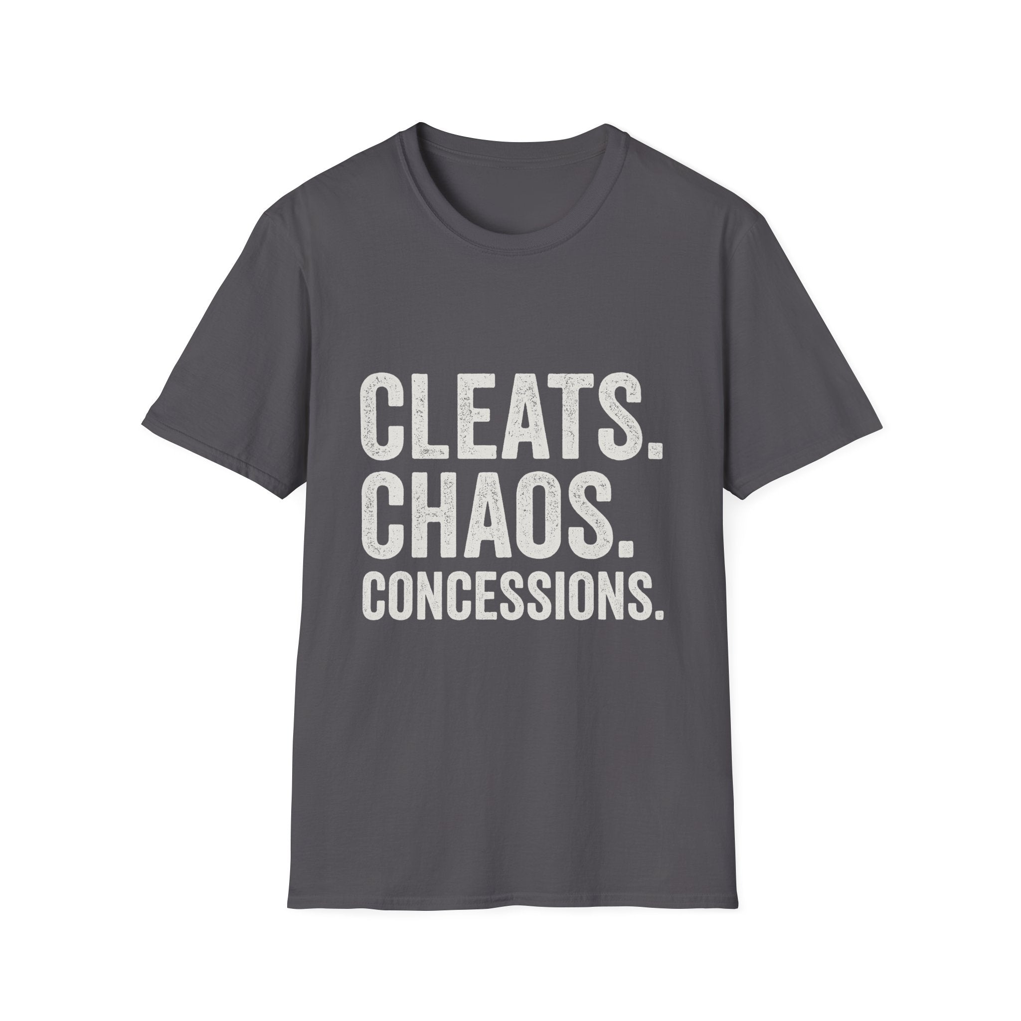 Cleats. Chaos. Concessions T-Shirt