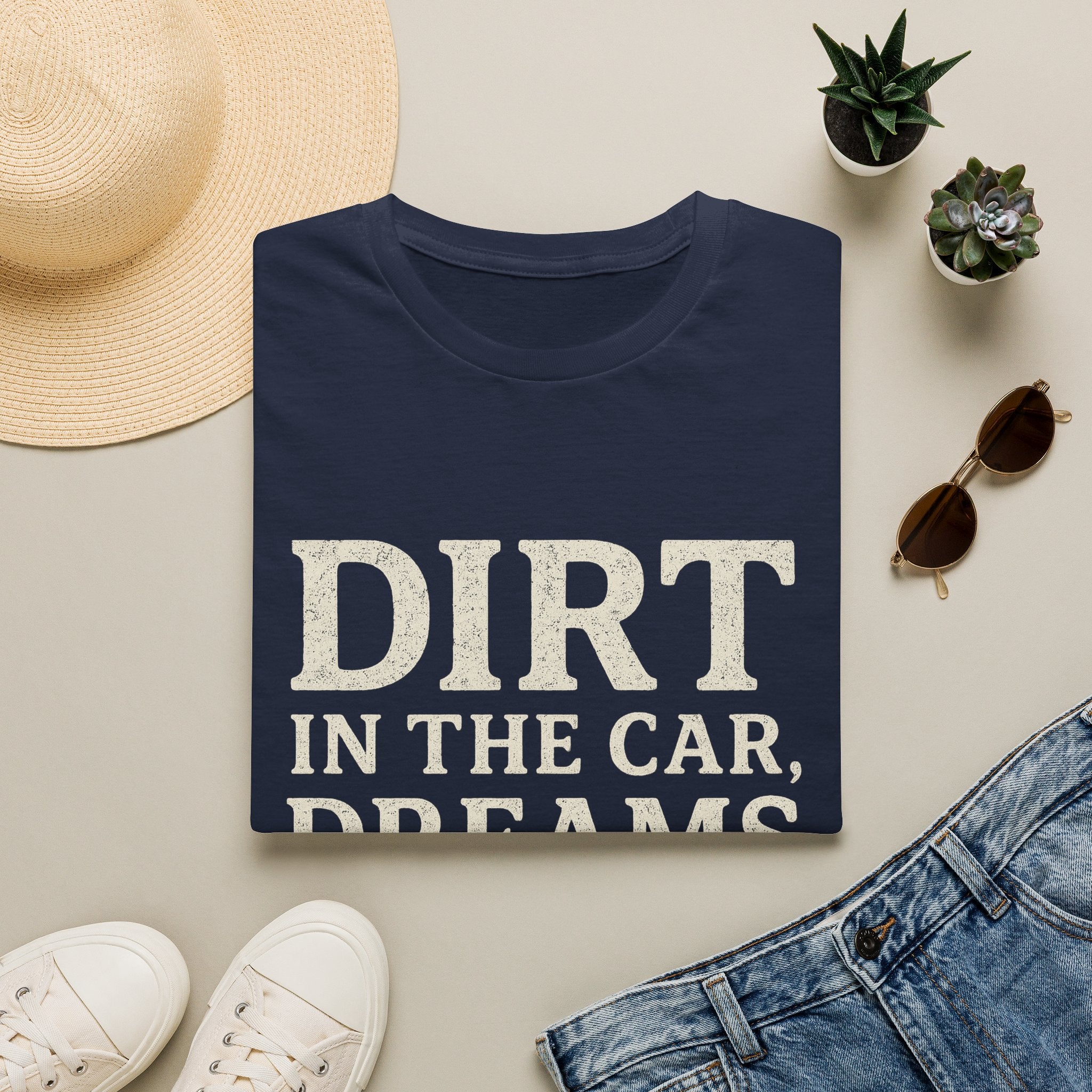 Dirt In The Car, Dreams In The Dugout T-Shirt