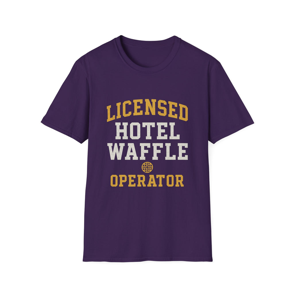 Licensed Hotel Waffle Operator T-Shirt