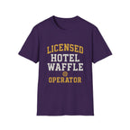 Licensed Hotel Waffle Operator T-Shirt