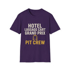 Hotel Luggage Cart Grand Prix: Pit Crew T-Shirt
