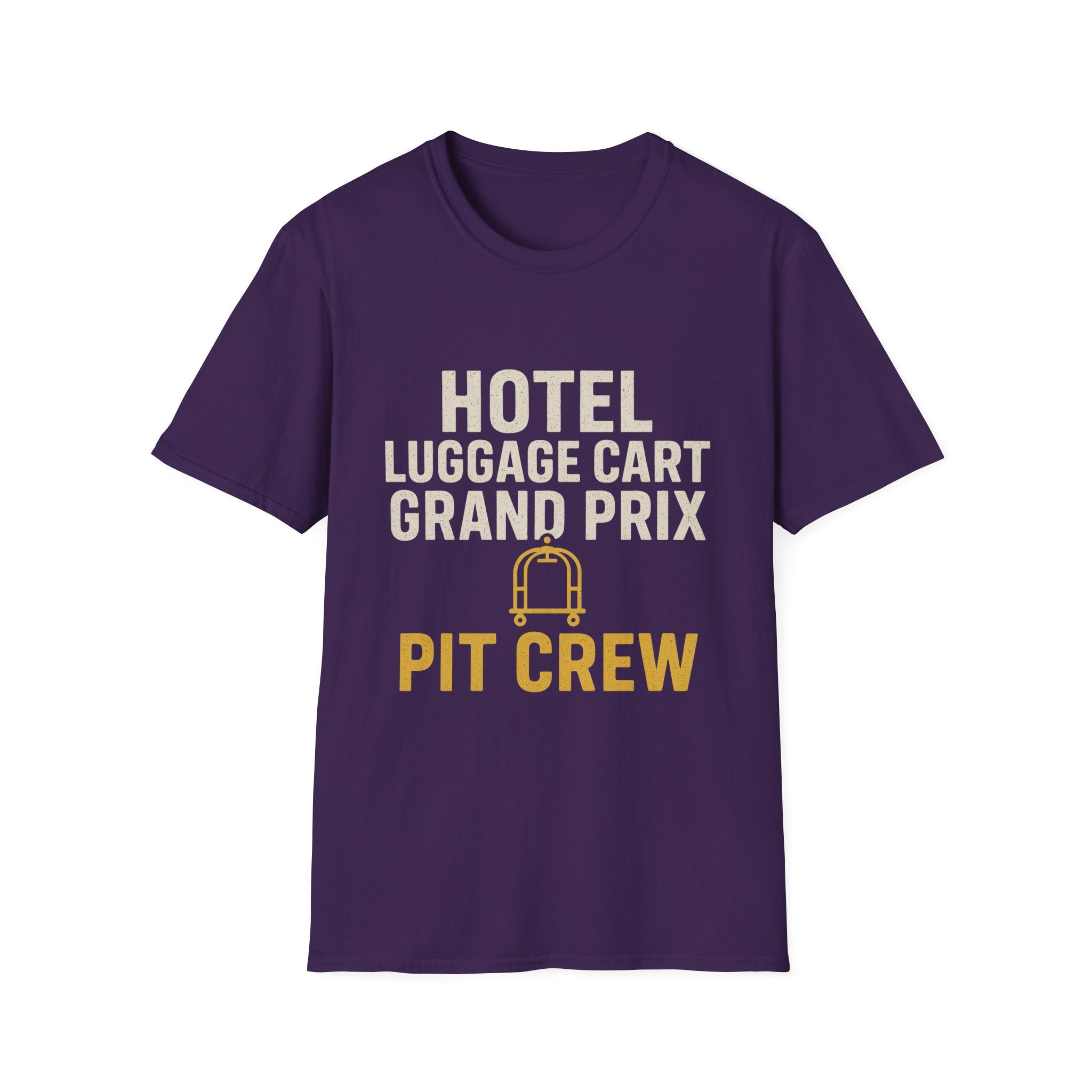 Hotel Luggage Cart Grand Prix: Pit Crew T-Shirt