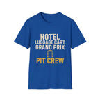 Hotel Luggage Cart Grand Prix: Pit Crew T-Shirt