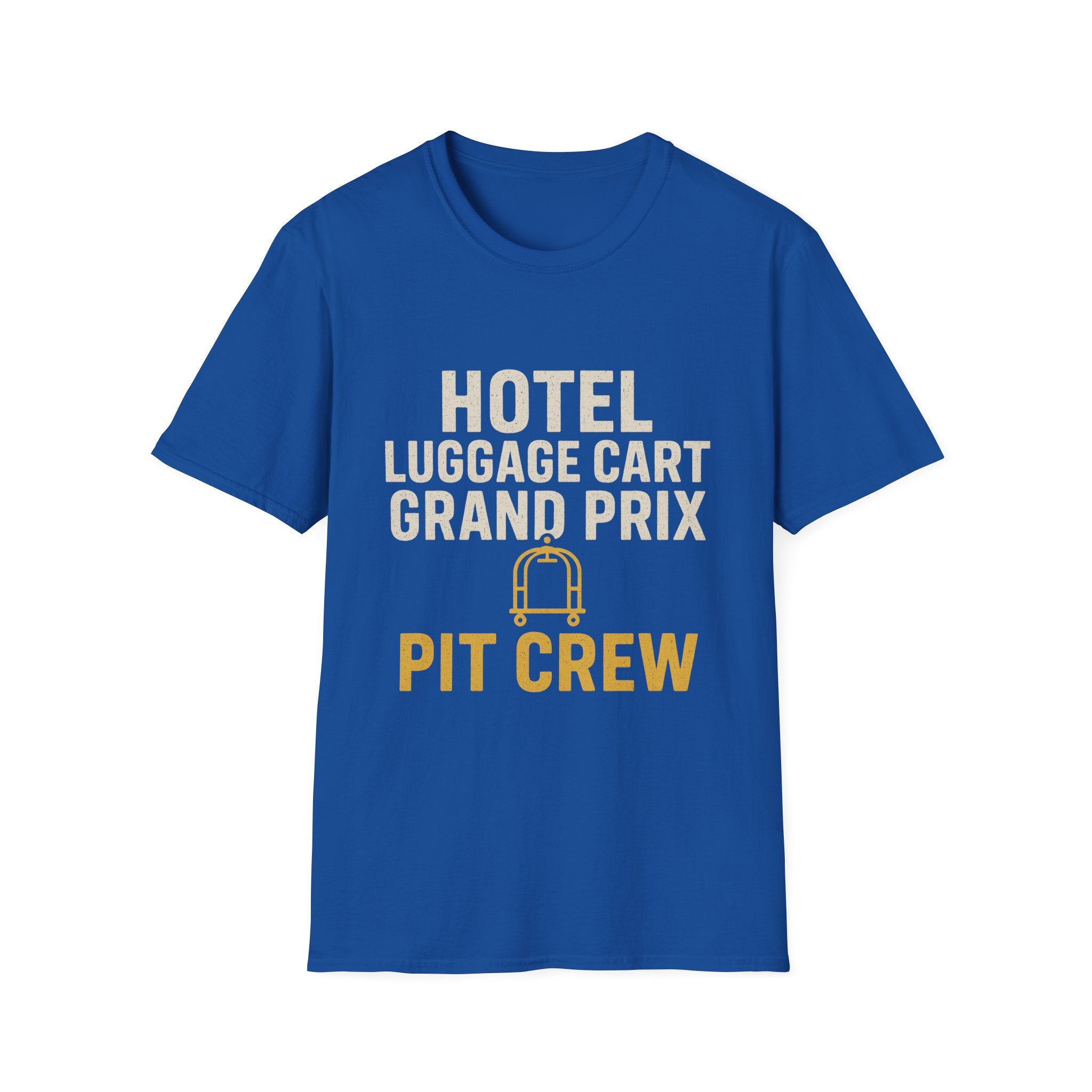 Hotel Luggage Cart Grand Prix: Pit Crew T-Shirt
