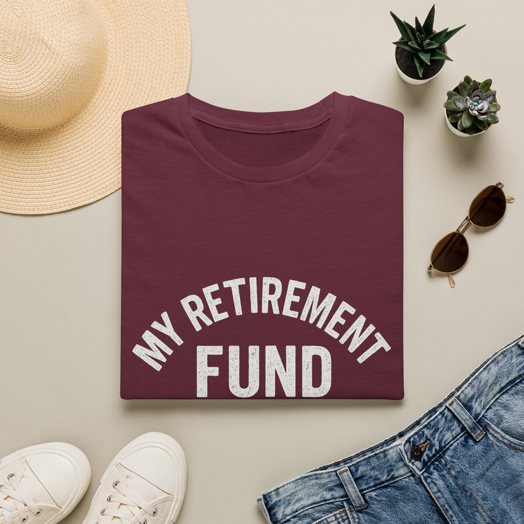 My Retirement Fund Plays Shortstop T-Shirt