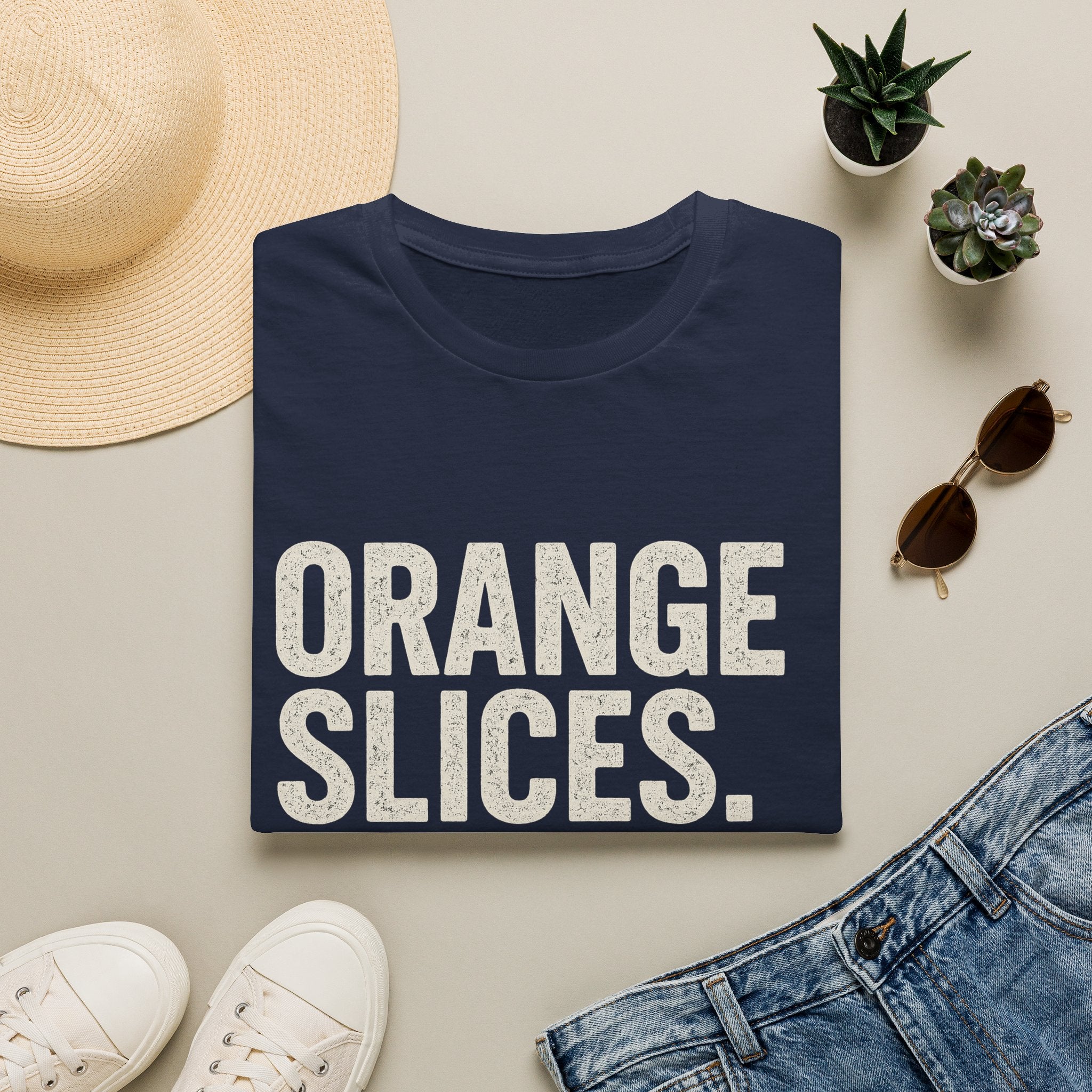 Orange Slices. Mud. Overtime T-Shirt