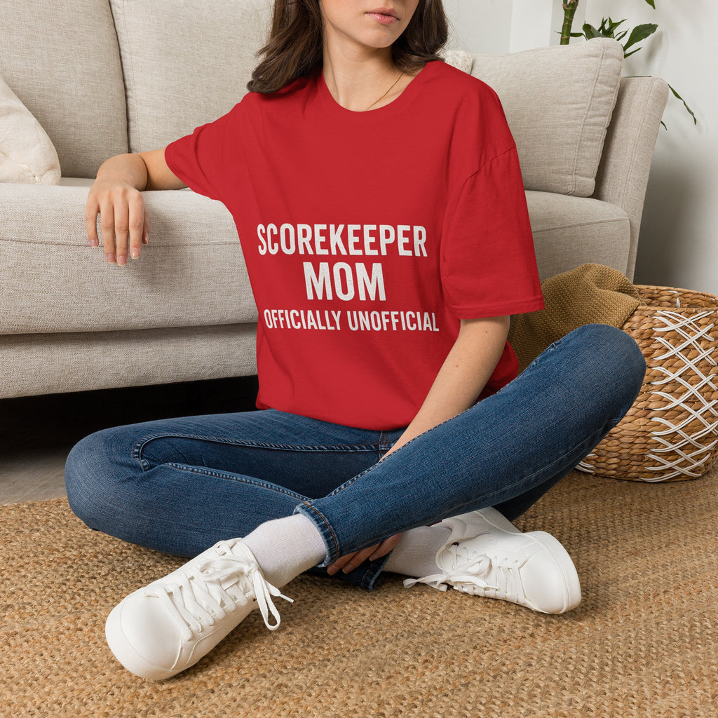 Scorekeeper Mom: Officially Unofficial T-Shirt