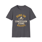 Runs On Concession Stand Nachos T-Shirt