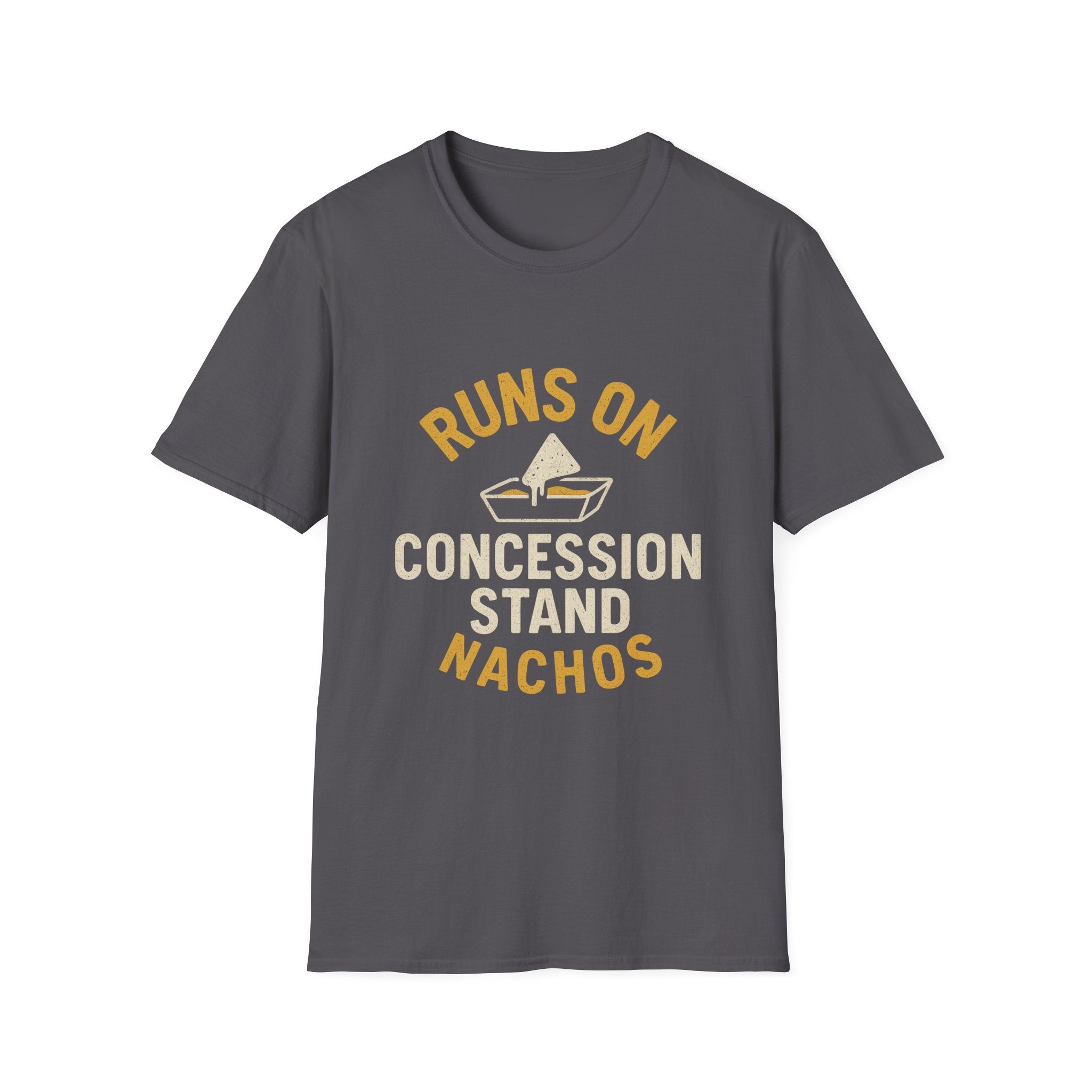 Runs On Concession Stand Nachos T-Shirt