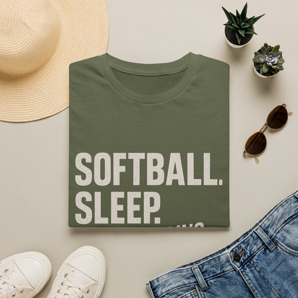 Eat Sleep Softball T-Shirt